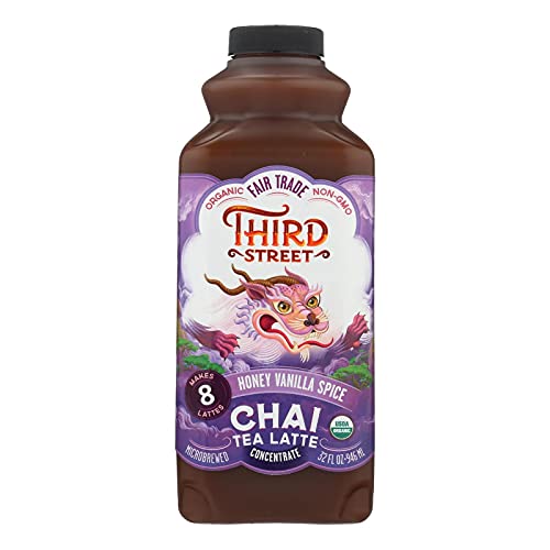Concentrado de Té Negro Chai Vainilla Orgánico 32 fl oz miniatura 1