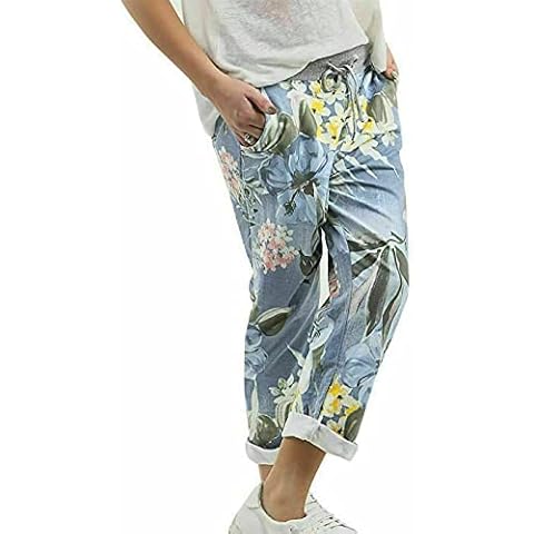 Women's Italian Cotton Jogger Sweatpants Cover