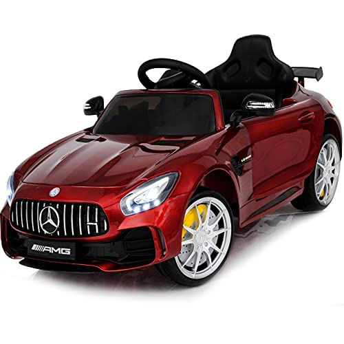 🔥 Cashback up to 70% Ride On Car 12V Mercedes - Ride On Toys - Battery Powered Electric Car for Baby - with Parental Remote Control - Kids Ride in Car w/ Spoiler Mercedes GTR MP3 Plastic Wheels Horn Red Exclusive Discount 90% Price Ride On Car 12V Mercedes - Ride On Toys - Battery Powered Electric Car for Baby - with Parental Remote Control - Kids Ride in Car w/ Spoiler Mercedes GTR MP3 Plastic Wheels Horn Red