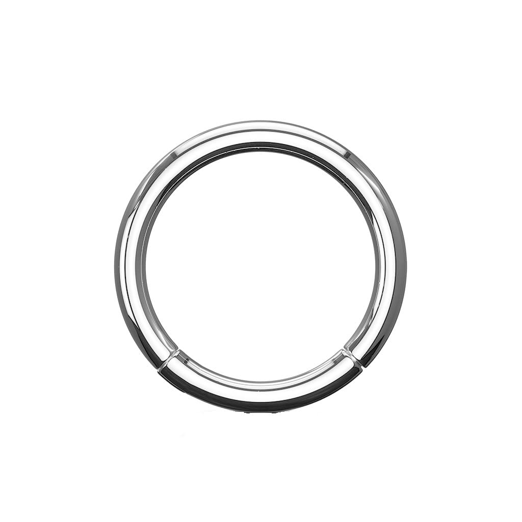 PiercedOff Titanium Hinged Segment Ring