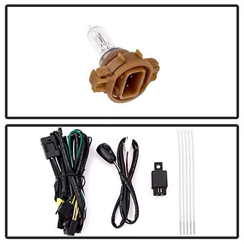 Antibrouillard Xtune Fl-ccol15-c pour Chevy Colorado 2015-2017 avec interrupteur optique clair - 4