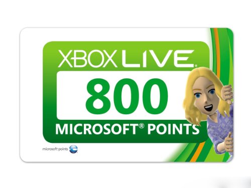 Xbox Live - Card 800 Punti