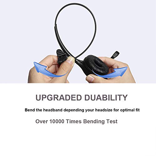 Phone Headset 2.5Mm With Noise Canceling Mic & Mute Switch Telephone Headset For Panasonic At&T Vtech Uniden Cisco Grandstream Cordless Phones #TOP3