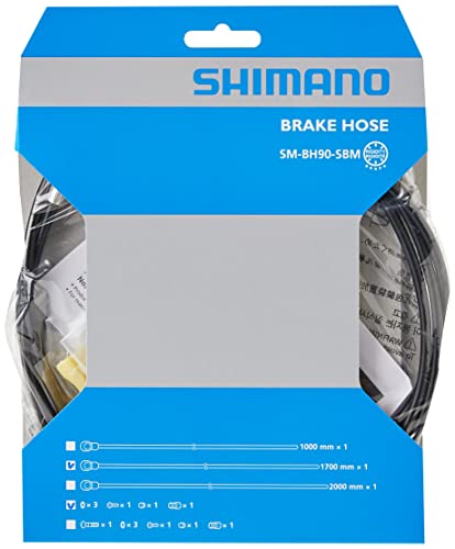 Shimano Flexible de Frein à Disque BH90SBM BanjCnct RR BK, Noir