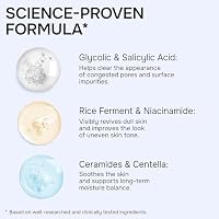 Exfoliating Toner Pads for Face AHA BHA Salicylic Acid Face Exfoliant 60 Ct — image 6