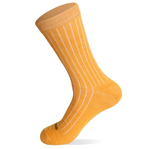Image of Unisex Pure Cotton Combed Regular Fit Ribbed Crew Socks | Soft Breathable Socks for Men and Women | Ideal for Office Wear, Casual Outfits & Daily Use