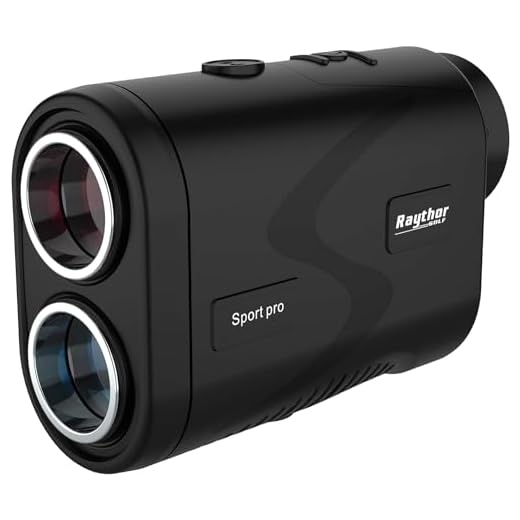 Raythor Pro GEN S2 Golf Rangefinder, Laser Range Finder with Pinsensor and Physical Slope Switch, Continuous Scan, Rechargeable Battery, Tournament Legal Rangefinder for Professional Golfers