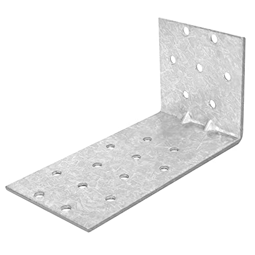 Eoere 8 Pcs 4¾ Inches Steel L Right Angle Bracket cover
