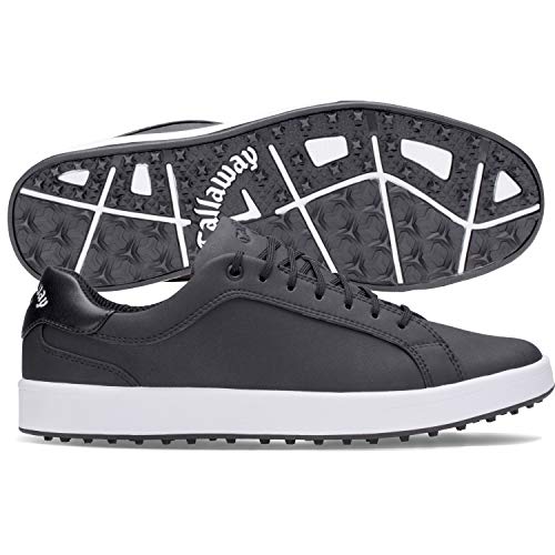 Callaway Men's Del Mar Golf Shoes, Black, 9, D