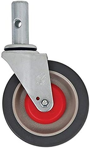 Magliner 131020 5" x 1-1/4" Polyurethane Replacement Swivel Caster for Gemini Convertible Hand Trucks, 10" Length, 4" Height, 7" Width, Black