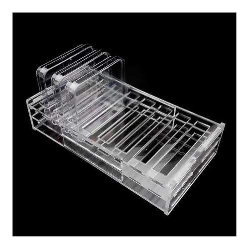 Support boîte de Petri carré 13cm pour fournitures de laboratoire