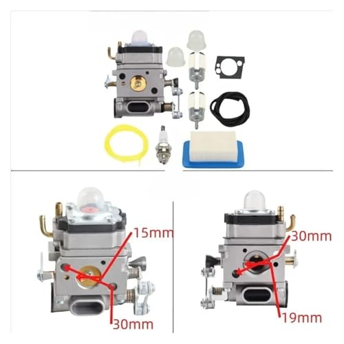 AOIUU Soplador De Nieve Soplador De Hojas Vocho Otros Carburador Pb-500t Eb508rt Wla-1 C02387 Kit Combinado De Carburador Weber Venta De Descuento - imagen 2