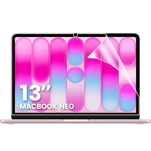 Image of Saco Anti Glare Screen Guard Compatible with 2026 MacBook Neo 13 Inch A3404 (A18 Pro Chip) Laptop, Matte Screen Filter, Bubble-Free Install