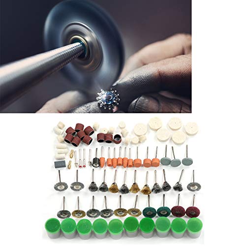 Restokki 342 unidades acessórios para ferramentas elétricas de moagem lã polimento escova aparar peç