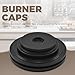 Gas Stove Surface Burner Caps W10881749 for Whirlpool Range Gas, Ranges Burner Caps
