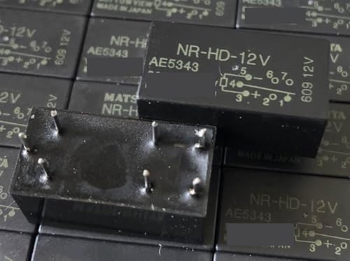 Relé NR-HD-12V AE5343 de 7 pines para recambio eléctrico de coche y moto de 12 voltios