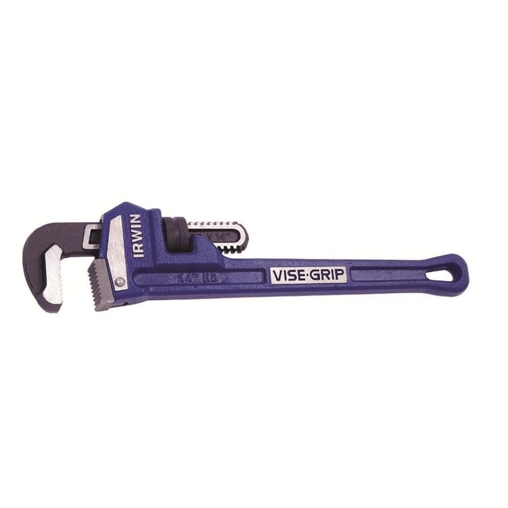 IRWIN Tools VISE-GRIP Pipe Wrench, Cast Iron, 2-Inch Jaw, 14-Inch Length (274102)