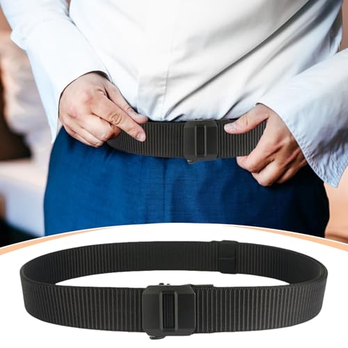 Belts For Men | Fashion Belt Man Nylon Fabric - Adjustable Ratchet Belt | Stretch Adjustable Skin-Friendly Accessories For Formal Casual Suit Pants Jeans Golf Hiking Waist2
