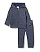 Levi's Kids Pantalon de survêtement Bébé garçon -Lvb Zip Up Hoodie W Jogger Set Peacoat 9 mois