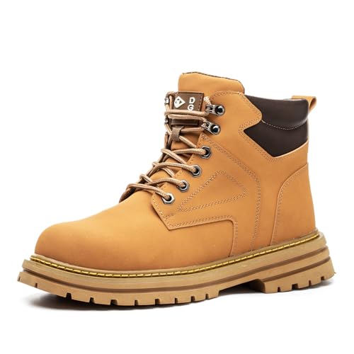 Waterproof Steel Toe Boots for Men Comfortable Mens Work Boots Safety Composite Toe Construction Shoes Botas De Trabajo Para Hombre