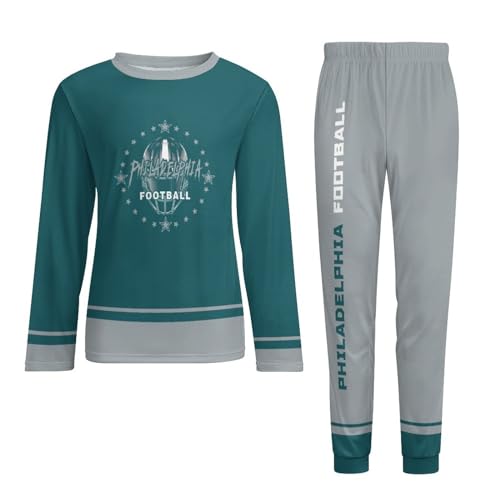 Custom Men's Pajama Suit Personalized Name Number Long Sleeve Nightwear Set Gifts for Dad Son and Husband4