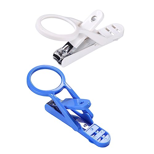 GRIRIW Nail Clippers for Small Pets Magnifying Glass Pet Nail Cutters for Dogs Cats and Small Animals