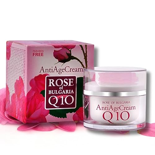 Biofresh cosmetics Rose of Bulgaria anti-age coenzima Q10 con Agua de rosas , Manteca de karité ,...