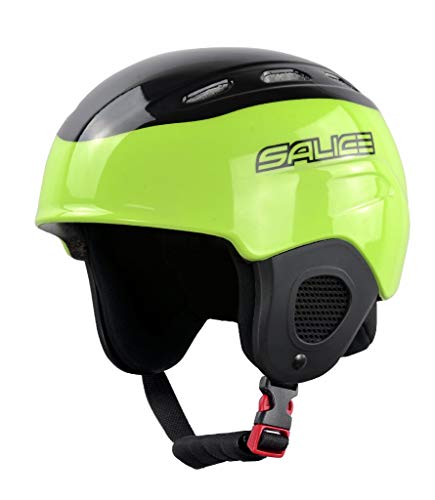 Salice kid casco sci junior lime taglia 48-56 c rotore