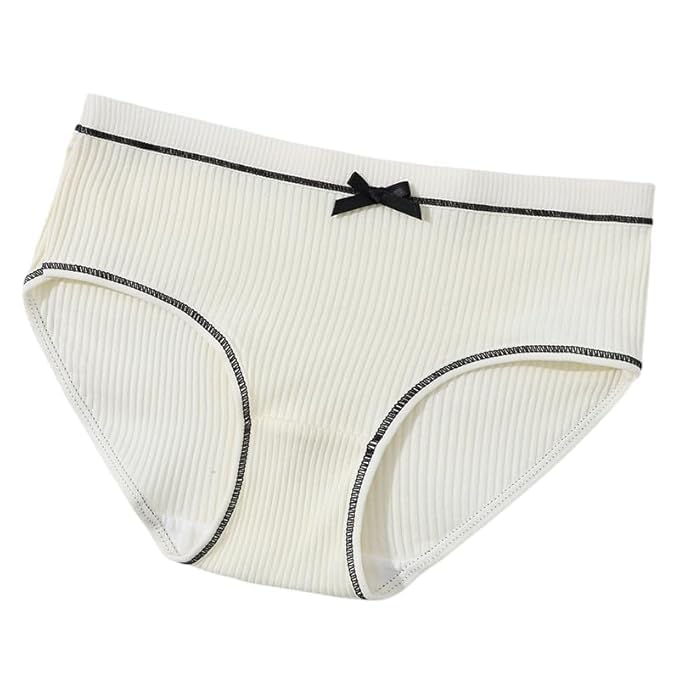 Women’s Cotton Ribbed Bikini Panty | Soft Stretch Comfortable Underwear (Free Size)-image-15