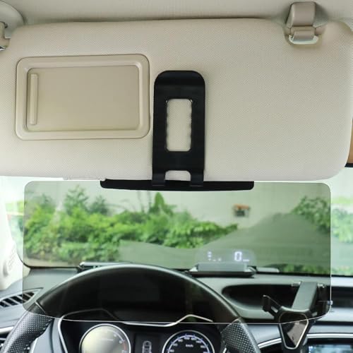 Sun Visor Extension for Car Sun Visor Extension Anti Glare Adjustable Car Visor Extender for Front Seat Driver or Passenger 1 PC