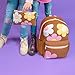Fashion Angels Style.Lab Backpack for Kids, Travel Bookbag with Matching Pencil Pouch, Cute Puffer Detail & Daisy Design, Ideal for Girls & Boys in School