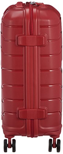 Image of Samsonite Octolite Polypropylene 55 cms Red Hard sided Suitcase (I72 (0) 00 001)