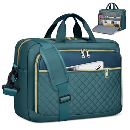 NEWHEY Borsa Porta PC 17.3 Pollici Borsa da Lavoro Donna Impermeabile Borsa Computer Grande Borsa...