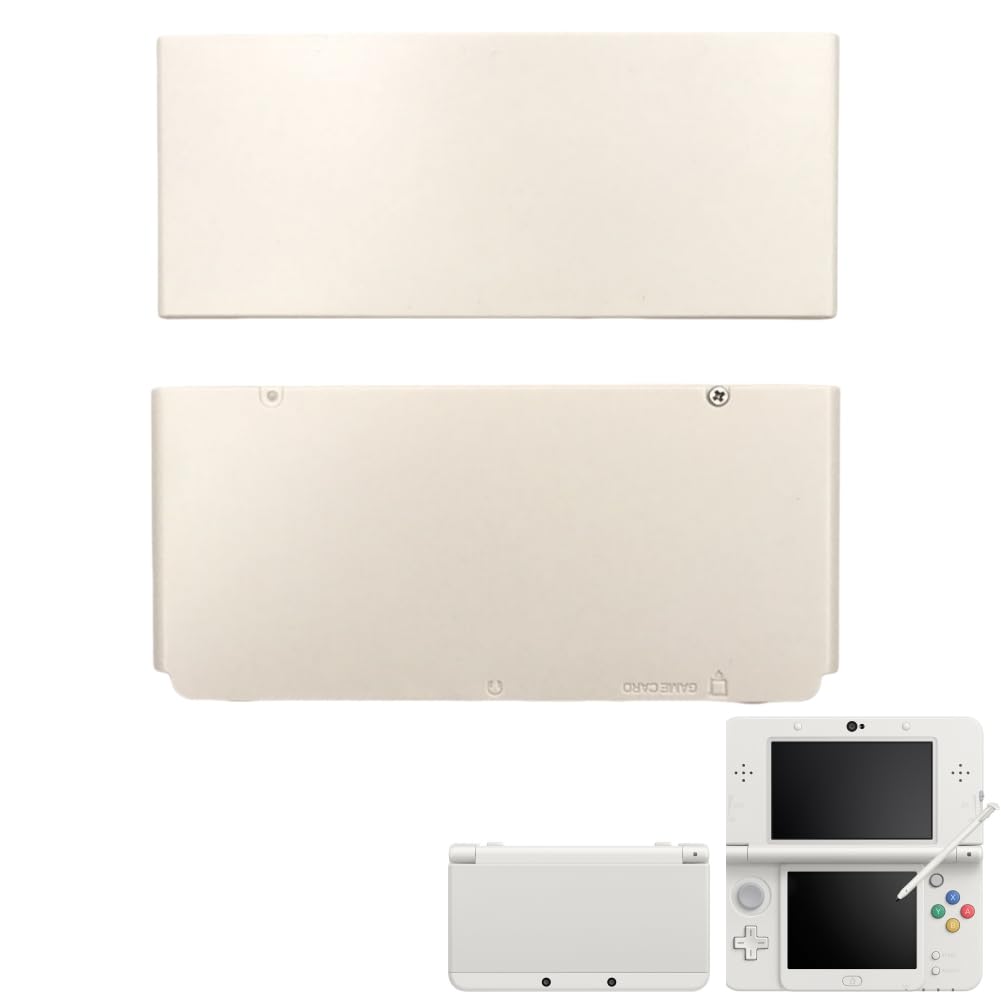 Wymienna Obudowa Górna i Dolna Pokrywa Obudowa DIY Płyty Akcesoria dla Nintendo New 3DS Konsoli, Biały