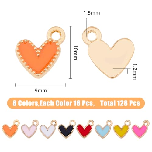 Pendentifs en émail pour la fabrication de bijoux et colliers DIY - 2