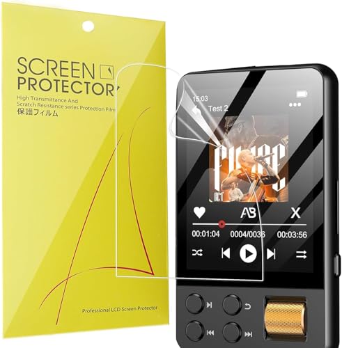 Protector de pantalla de TPU transparente de cobertura completa para reproductor AGXOV D28