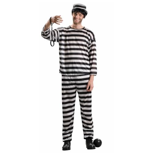 Rubies Prisoner Costume for Adults, Men's...