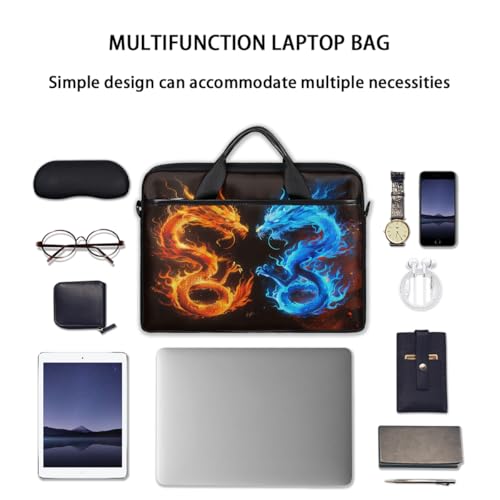 Bolso para laptop 15 pulgadas con correa ajustable miniatura 7