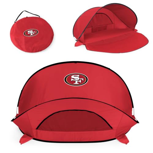 Image of Picnic TIME NFL Manta Portable Beach Tent - Pop Up Tent - Beach Sun Shelter Pop Up