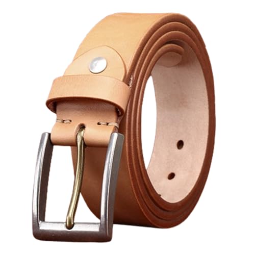 Ceinture cuir de vachette pleine fleur idéale pour rehausser un jean décontracté
