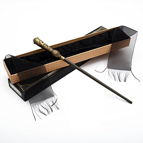 Lifestyle-You Premium Polyresin & Metal Magic Wand Wizard Sorcerer’s Wand with Ribbon Box, Style 13 Lifestyle-You Premium Polyresin & Metal Magic Wand Wizard Sorcerer’s Wand with Ribbon Box, Style 13