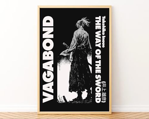 Image of Gamya Framed Japan Samurai Theme Motivational Quote Posters For Office, Living Room, Bedroom Wall Decor - Aesthetic Room Decor (13x19 Inches) (Quote 4)