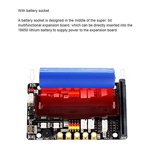 Planche d'expansion microbit Superbit avec interfaces IIC UART en lot de 2 pièces - 3