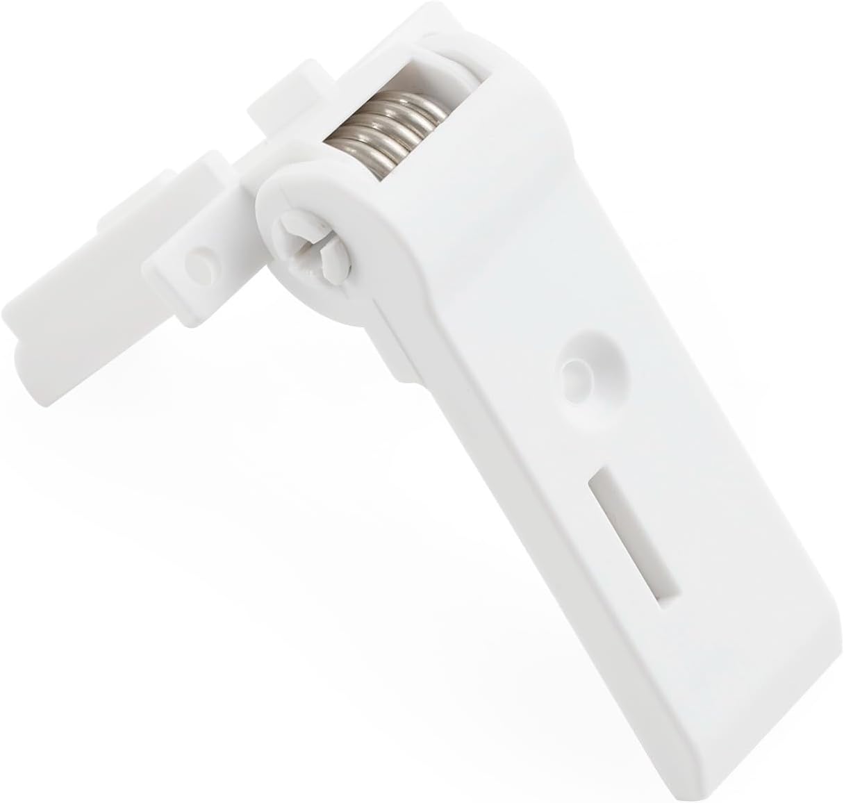 Fridge Freezer Compartment Hinge, RV Caravan Motorhome Parts for Dometic Fridge Freezer Compartment Hinge Dometic Fridge Replacement Parts - White # 2412125011