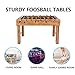 Fitvids Foosball Table, 48in Competition Sized Foosball Table for Home