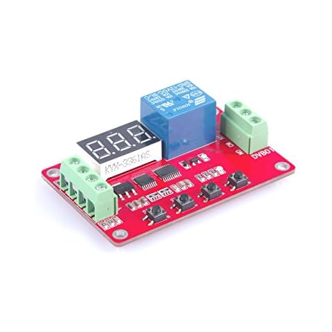 LM YN Digital Voltage Comparator 0-100V Voltage Measurement Control Voltage Measuring Charge Discharge Protection Overvoltage Undervoltage Overload Protection (12V) Cover