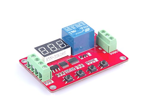 LM YN Digital Voltage Comparator 0-100V Voltage Measurement Control Voltage Measuring Charge Discharge Protection Overvoltage Undervoltage Overload Protection (12V)