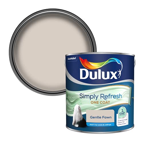 Dulux Simply Refresh Matt Emulsion Paint - Gentle Fawn - 2.5L 5382890