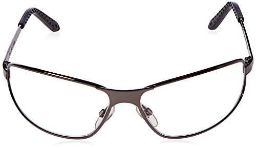 Honeywell Tomcat Safety Glasses, Scratch-Resistant, Wraparound, Gun Metal #TOP1
