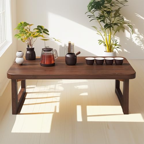 ���{���t���A�e�[�u���A�܂肽���ݎ��R�[�q�[�e�[�u���A���C�ރx�b�h�g���C�e�[�u���A���r���O���[���A�Q���A�����ȃX�y�[�X�A�\�t�@�A�J�E�`�p�̑��ړI�f�X�N�A�f�p��(Walnut,80x40x30cm(31x16x12in))